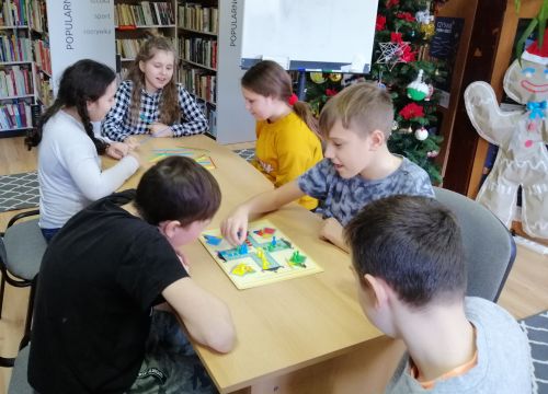 Ferie zimowe w Bibliotece